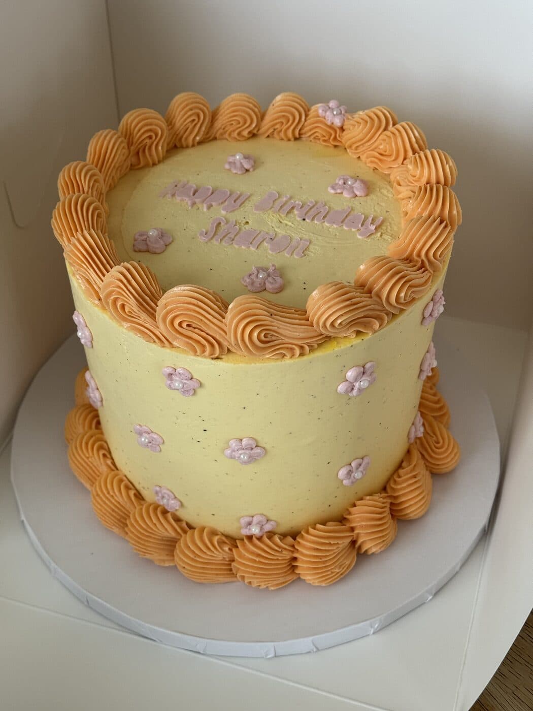 A custom ShannyCakes cake